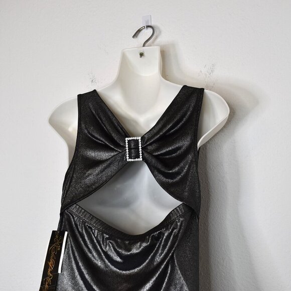 South Pole Liquid Shine Tunic Sz M Metallic Party Cocktail Holiday Y2K 90s Retro - Picture 8 of 16